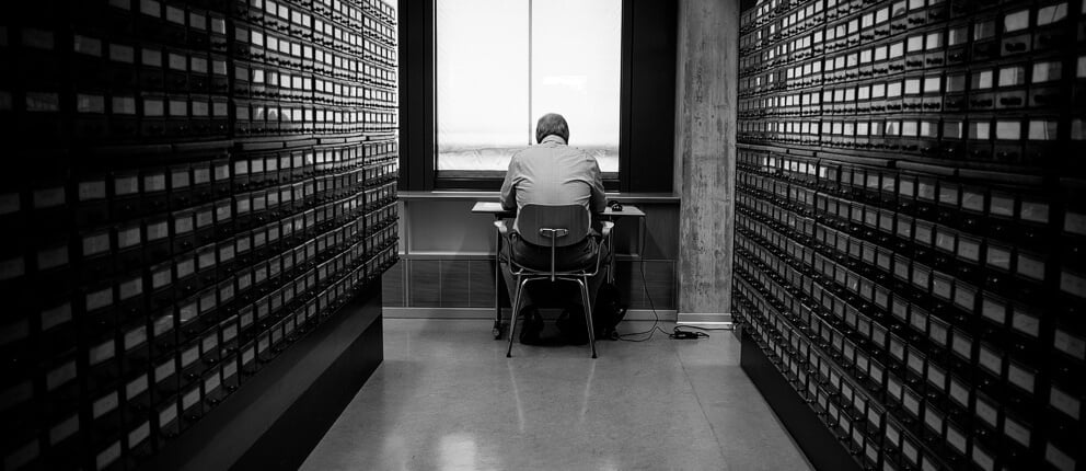 tekstschrijver in archief